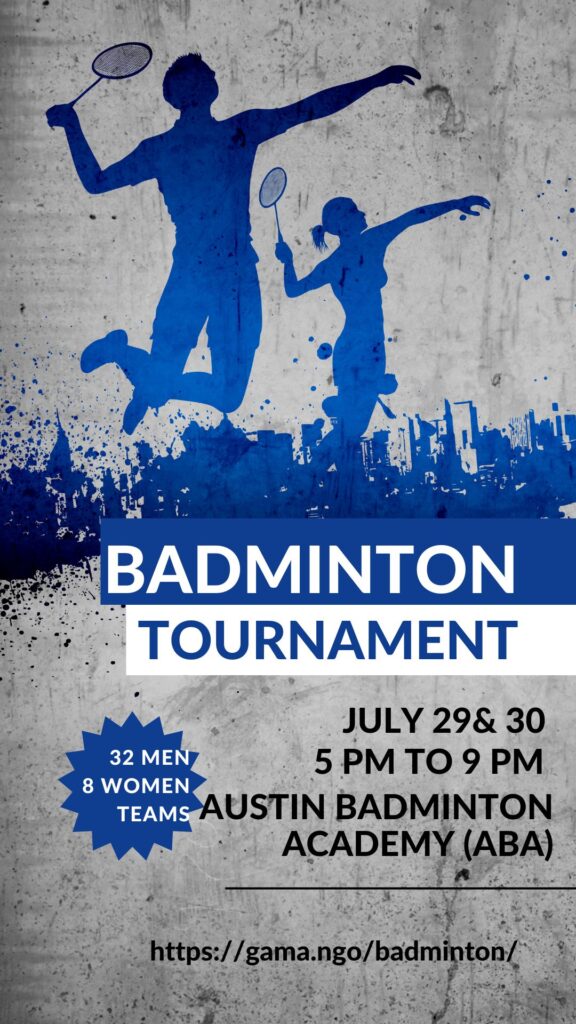 GAMA Badminton Tournament – GAMA